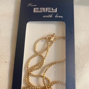 Effy gold tone chain New